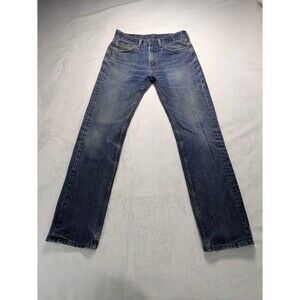 Men's 100% Cotton Levi's 505s 32x34 Dark Blue Wash